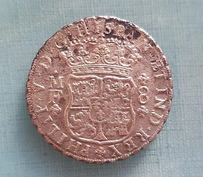 'Piece Of 8' Reales Silver 1740 - Hollandia 1742 Shipwreck  Coin & Certificate  • £300