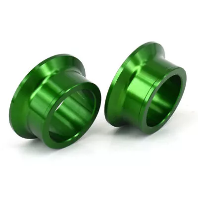 Wheel Hub Spacers Kit Billet CNC Motor Green Fits For Kawasaki KX250 2003-2008 • $13.87