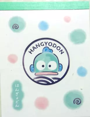 Sanrio Hangyodon Mini Memo Pad / Made In Japan 2023 • $3