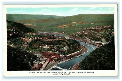 Mauch Chunk Lehigh River Valley Railroad Pa Pennsylvania Postcard (bp5) • $5.95