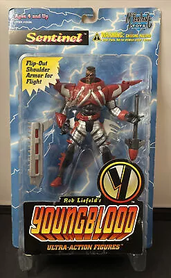 1995 McFarlane Young Blood Sentinel Spawn Action Figure -READ Damaged Package • $6.99