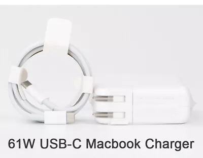 Replacement 61w USB-C Power Adapter For MacBook Air Retina 12 Inch 13 Inch 2018 • $25.66