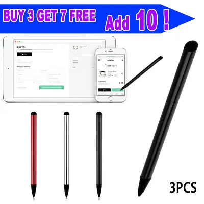 3Pcs Universal Stylus Pen For IPhone Samsung Drawing Tablet Screen Touch Pen • £2.94