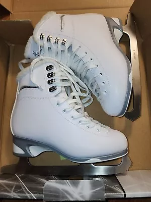 Jackson 180 Ultima Mens Figure Ice Skates Size 6 FL 9 2/3 White • $130