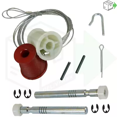 King Garage Door Cones Cables Roller Spindles Repair Kit Garage Door Spares  • £11.99