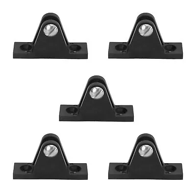 5 PCS Marine Nylon Deck Hinge Mount Bimini Top Fitting Boat Thickened Mountain S • $12.43