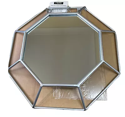 Next Silver Mini Deco Facet Silver Mirror 40cmx40cmx5cm - New - Free Postage • £9.99