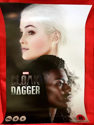 Marvel's CLOAK & DAGGER 13  X 20  Poster SDCC 2018 Comic Con Exclusive • $7.95