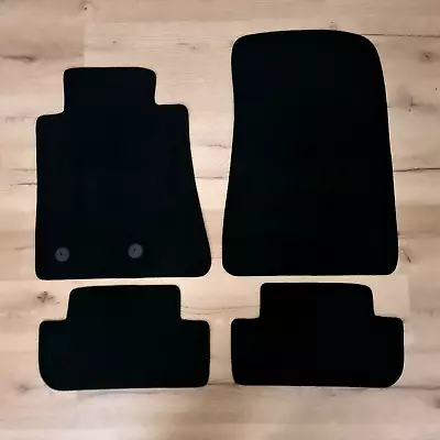 Car Floor Mats Velour For Ford Mustang Carpet Black Waterproof Auto Liners New • $45.42