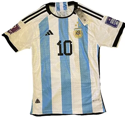 Messi 2024 Argentina Home Jersey Vapor Men’s Medium Blue BNWT Adidas World Cup • $78.99