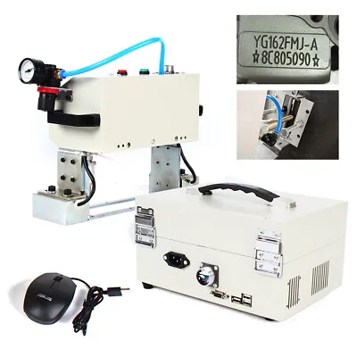 140*40mm Pneumatic Metal Label Marking VIN Number Engraving Machine Industrial • $711.55