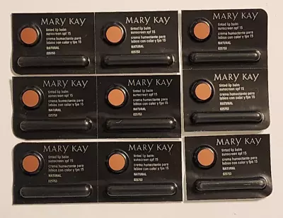 Mary Kay Tinted Lip Balm Samples NATURAL - Lot Of 9 - Sunscreen Expired • $5.85