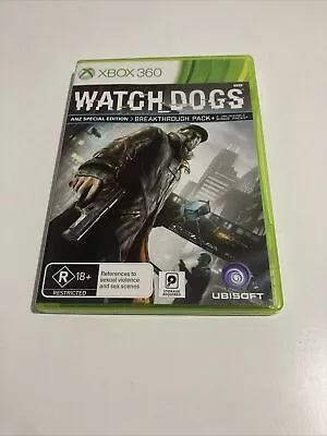 Watch Dogs -- ANZ Special Edition (Microsoft Xbox 360 2014) Complete • $8.95