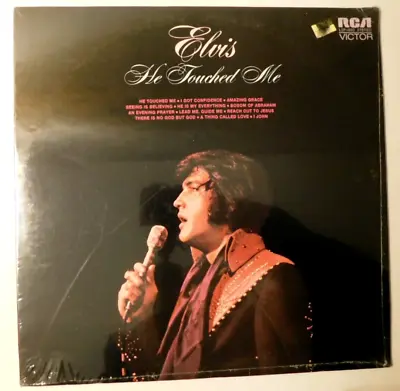 1972 SEALED Gospel LP Elvis Presley  He Touched Me  RCA Victor LSP 4890 Stereo • $30