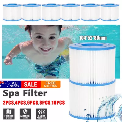 2/6/12pcs Lay Z Spa Filter Cartridge Size VI 58323 Bestway Replacement Cartridge • $3.99