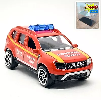 Majorette Dacia Duster Red - Pompierii Smurd 112 Romania 1:64 (3 ) No Package • $23.90