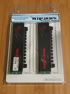 G. SKILL RIPJAWS DDR3-1600 4GB RAM Kit (2x2GB) F3-12800CL7D-4GBRH Gaming Series • £15