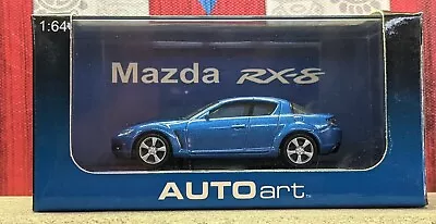AUTOart MAZDA RX-8 1:64 SCALE [WINNING BLUE] USA STOCK!!! • $29.99