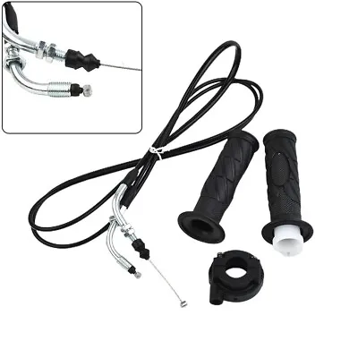 2Pcs Moped Scooter Throttle Turn Handlebar Grip Cable For GY6 125-150CC ATV Bike • $16.88