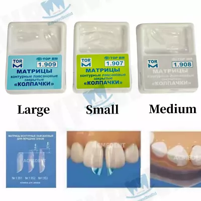 Dental Clear Matrix Anterior Matrices Bow BT Fits Bioclear L/M/S Matrice  TOR VM • $164.78