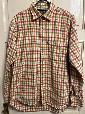 Musto Mens Check L/S Shirt. Size XL Great Winter Shirt Thick Cotton VGC • £17.99