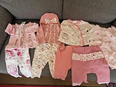 8 X Baby Girls Clothes 3-6 Months Laura Ashley • £4.99