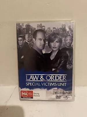 Law And Order - Special Victims Unit : Season 5 (Box Set DVD 2003) • $4.57