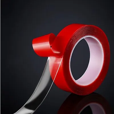 3mm/5mm *3M Double Side Heat Resistant Adhesive Transparent Clear Acrylic Tape • £4.19
