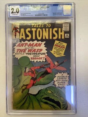 $449 • Buy Tales To Astonish 44 CGC 2.0 | 1st APPEARANCE OF WASP ! Origin Wasp | Stan Lee