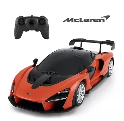 Mclaren Senna Remote Controlled Car 1:24 Scale Toy Mclaren RASTAR Car For Kids • £19.99