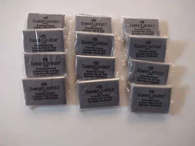 Faber-Castell Kneaded Erasers Size Large BOX OF 12 • $11.99