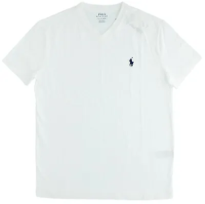 $37.99 • Buy Polo Ralph Lauren Men's T-Shirt Classic Fit V-Neck 100% Cotton Short Sleeve Tee