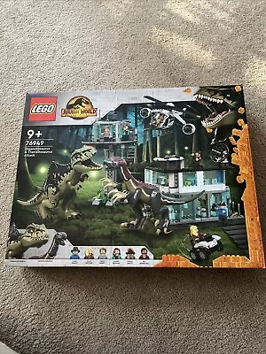 LEGO Jurassic World: Giganotosaurus & Therizinosaurus Attack (76949) • $95