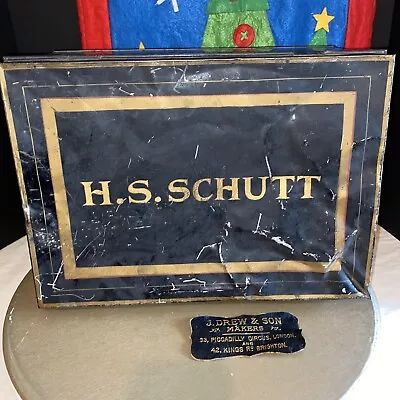 Antique Metal Document Box Schutt • $52.49