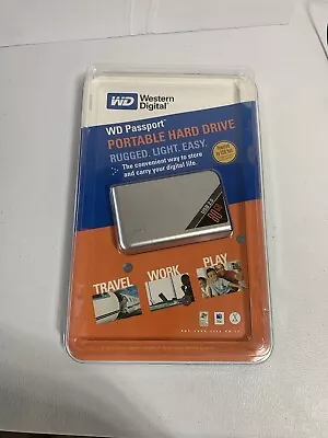 Western Digital Passport 5400RPM USB 2.0 80gb 2.5-inch External Hard Drive • $20