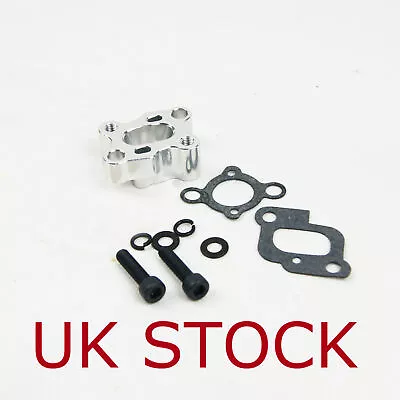 Carburetor Adaptor Insulator Intake Fit ZENOAH CY Hpi Baja 5b 5t • £15.90