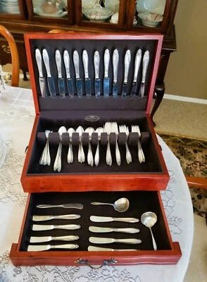 $1499 • Buy Prelude By International Sterling Silver - 8 Place Settings, 72 Pieces