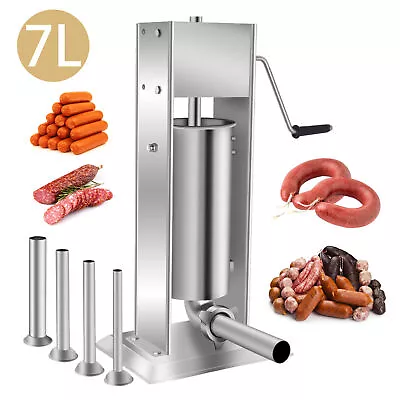 5L-7L Sausage Filling Machine Vertical Stainless Steel Meat Filling Machine • $186.31