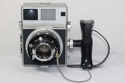 AS IS Mamiya Super 23 Film Camera Press SEKOR 100mm F/3.5 Lens Shutter Grip • $129