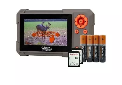 Wildgame Trail Pad Swipe SD Card Reader & Viewer Combo Bundle 4.3  Touch Screen  • $59.99