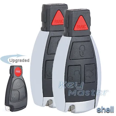 2 For Mercedes-Benz CLS C E S W124 W202 Upgraded Smart Remote Key Shell Case Fob • $32.60