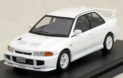 HPI 1/43 Mitsubishi Lancer Evolution EVO III 1995 Model Car Scortia White • $119.95