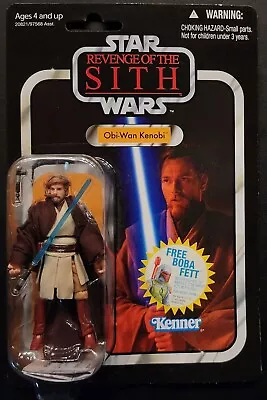 Star Wars Obi-wan Kenobi 2010 Vc16 Hasbro Moc Vintage Collection Rots Fett Offer • $64.99