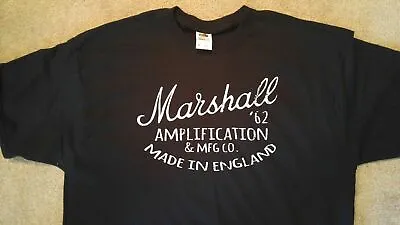 Retro Lettering Shirt Marshall Jvm Jcm Mg Dsl Cabinet Plexi Amp Shirt • $18.50