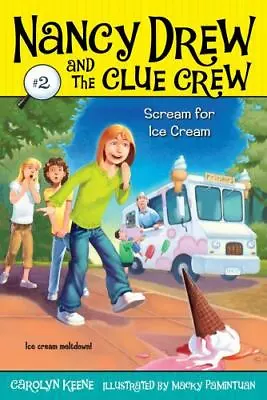 Scream For Ice Cream; Nancy Drew And The C- 9781416912538 Paperback Keene New • $4.99