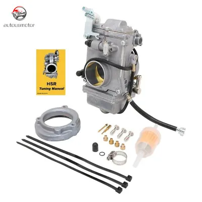 Carburetor For Mikuni Harley Davidson 42MM HSR42 Evo Twin Cam TM42-6 • $105.66