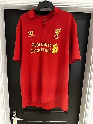 Liverpool 2012/2013 Home Football Shirt Jersey  Warrior Size Xl Adult • £22.99