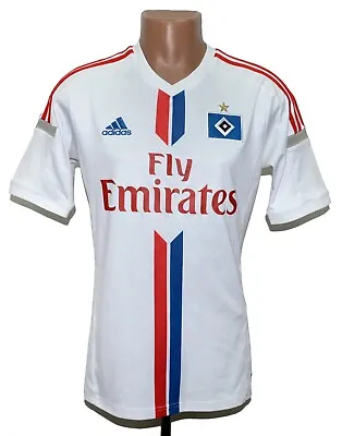 Hamburg Sv Germany 2014/2015 Home Football Shirt Jersey Adidas Size S Adult • £51.59
