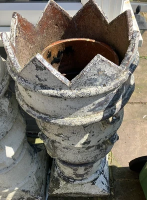 £25 • Buy Victorian Crown Style Chimney Pot (50 /126cm) - Planter Or Garden Ornament. 