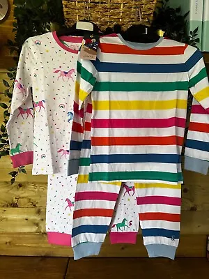 JOULES DREAMLAND 2 Pack Patterned Pyjamas Age 8 Years • £24